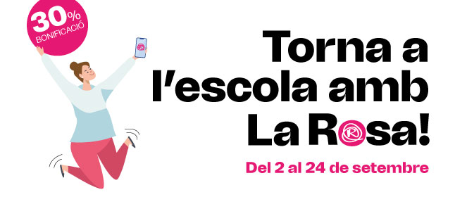 Torna a l'escola amb la Rosa!