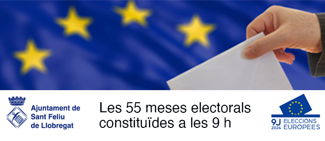 Constituïdes totes les meses electorals de Sant Feliu de Llobregat
