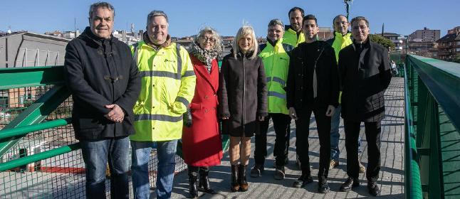 Pilar Díaz visita Sant Feliu per conèixer els principals projectes de ciutat