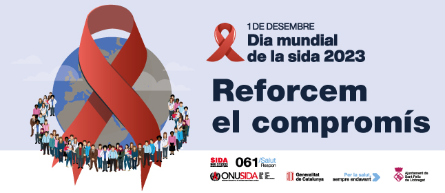 Sant Feliu reinforces its commitment on World AIDS Day