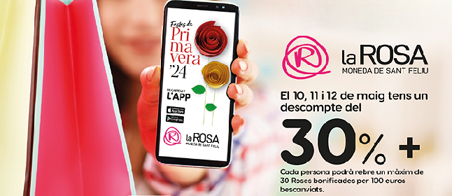 A les Festes de Primavera, un 30 per cent més amb La Rosa
